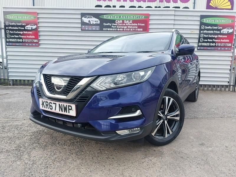 Used Nissan Qashqai N-Connecta 2018 Blue SUV