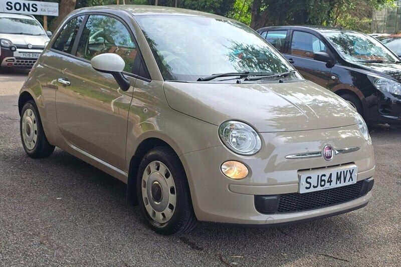 Beige Used 2014 Fiat 500 S Hatchback | £5,350 (Fair price) - Image 1/1