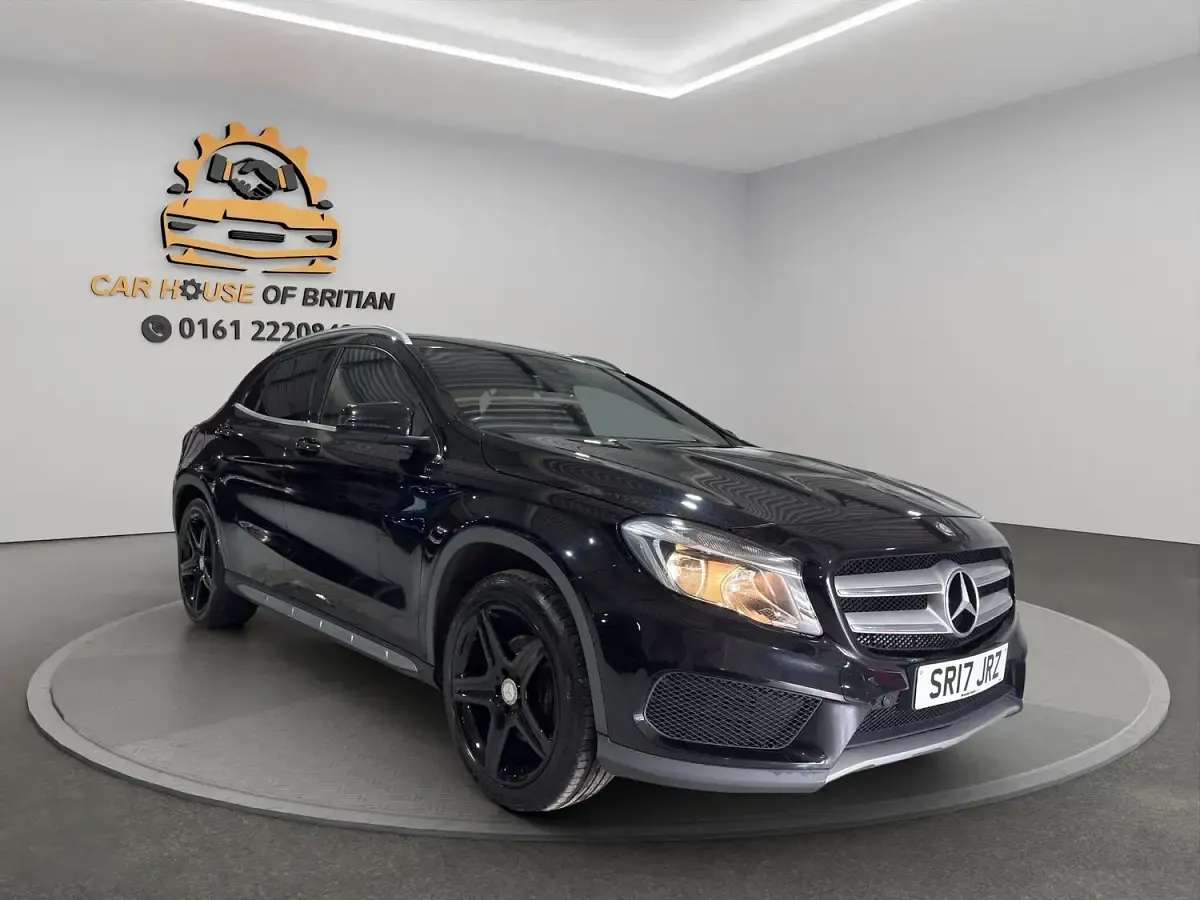 Used Mercedes GLA250 AMG line 211 HP (155 kW) 2017 Black SUV