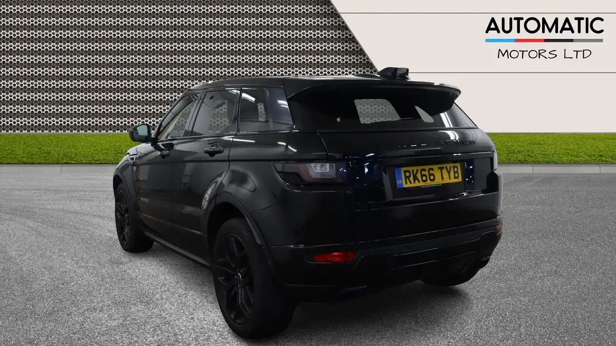 Used Land Rover Range Rover evoque HSE Dynamic 2016 Black Estate