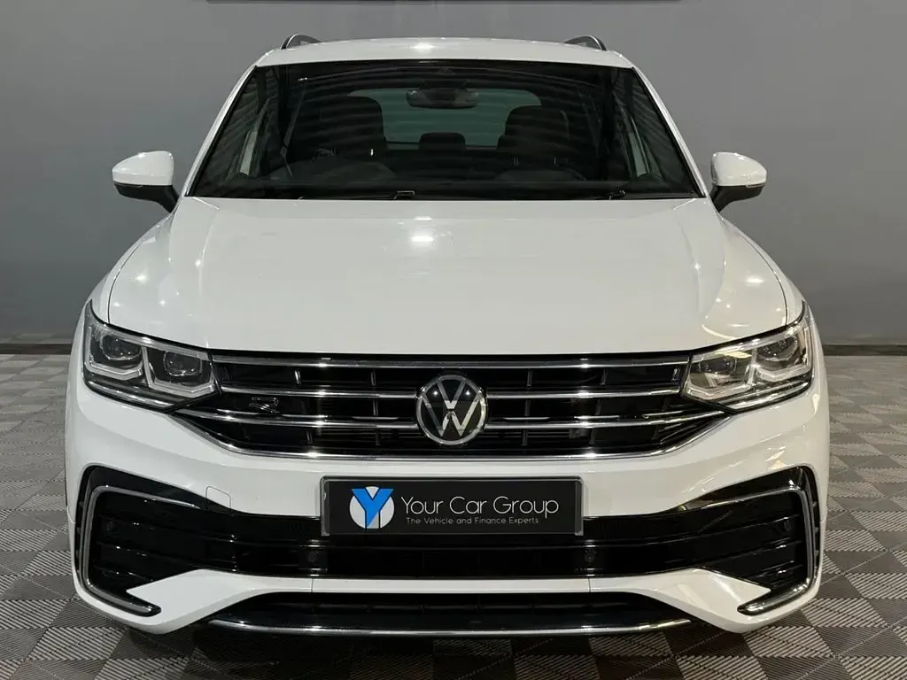 Used VW Tiguan R-line 150 HP (110 kW) 2021 White SUV