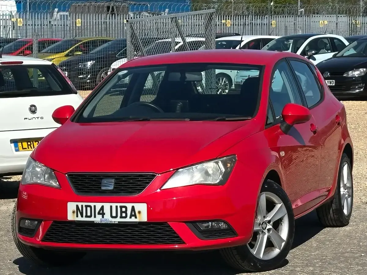 Used Seat Ibiza 85 HP (62 kW) 2014 Red Hatchback