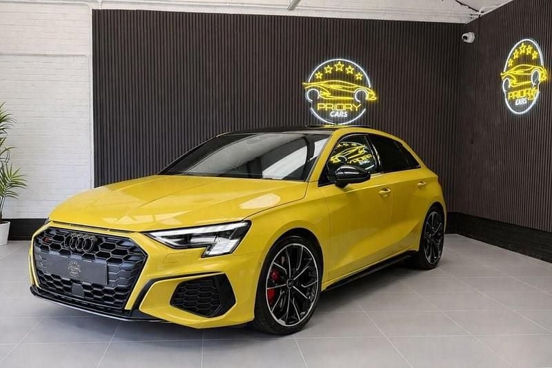 Used Audi S3 Sportback Advanced 2022 Yellow Hatchback