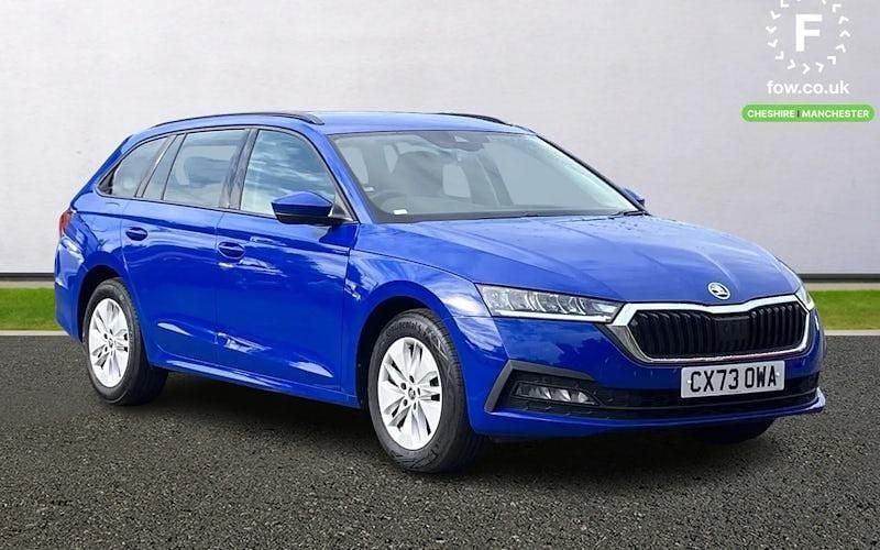 Blue Used 2023 Skoda Octavia SE Technology Estate | £19,699 (Fair price) - Image 1/4
