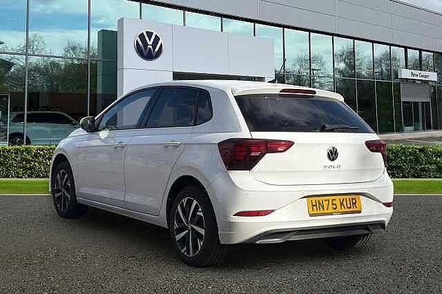 Used VW Polo Match 95 HP (69 kW) 2025 White Hatchback
