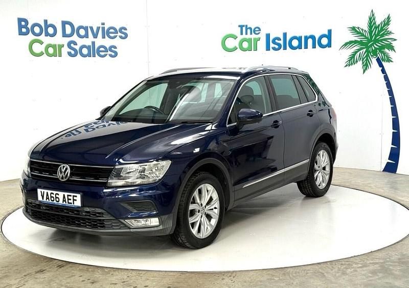 Used VW Tiguan SE 150 HP (110 kW) 2016 Blue SUV