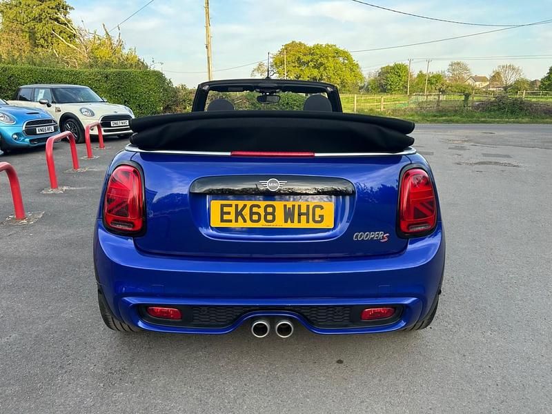 Used Mini Cooper S Cabriolet 2018 Blue Cabriolet