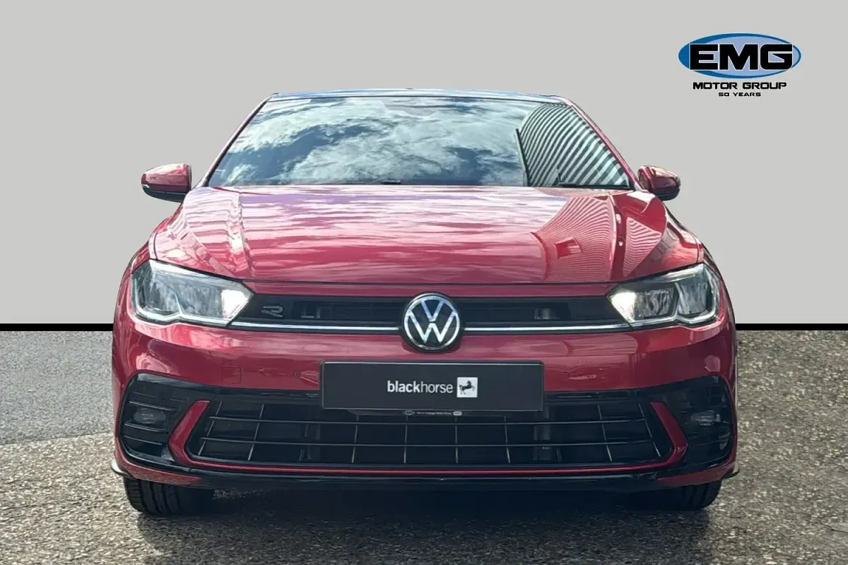 Used VW Polo R-line 110 HP (80 kW) 2022 Red Hatchback