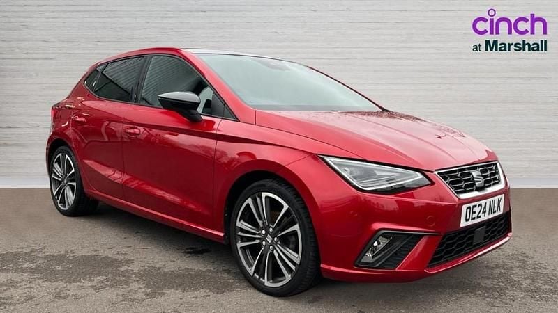 Used Seat Ibiza 115 HP (84 kW) 2024 Red Hatchback