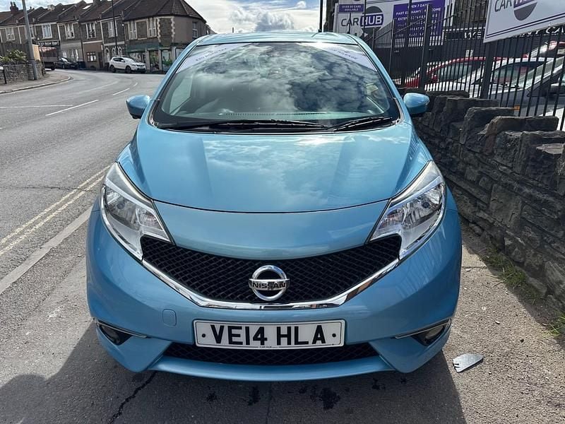 Used Nissan Note S 98 HP (72 kW) 2014 Blue Hatchback