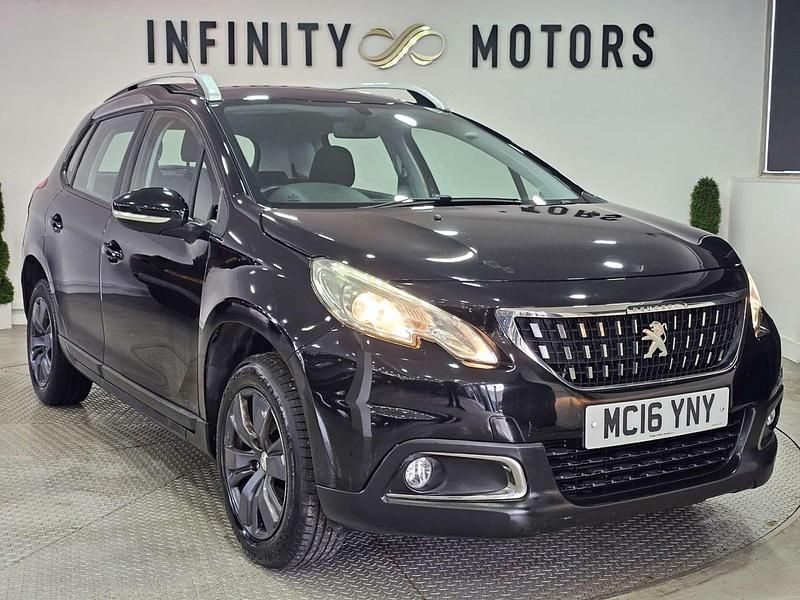 Black Used 2016 Peugeot 2008 Active SUV | £5,900 (Super price) - Image 1/4