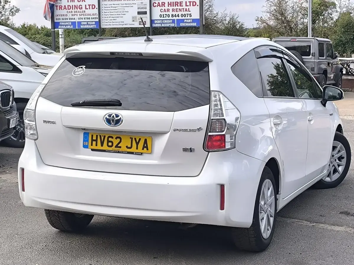 Used Toyota Prius+ 2012 White MPV