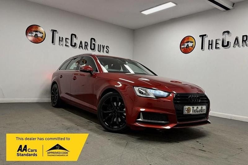 Used Audi A4 Sport 150 HP (110 kW) 2019 Red Estate