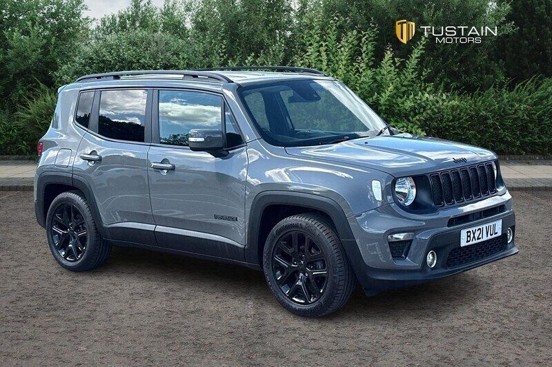 Grey Used 2021 Jeep Renegade Night Eagle SUV | £13,799 (Fair price) - Image 1/4