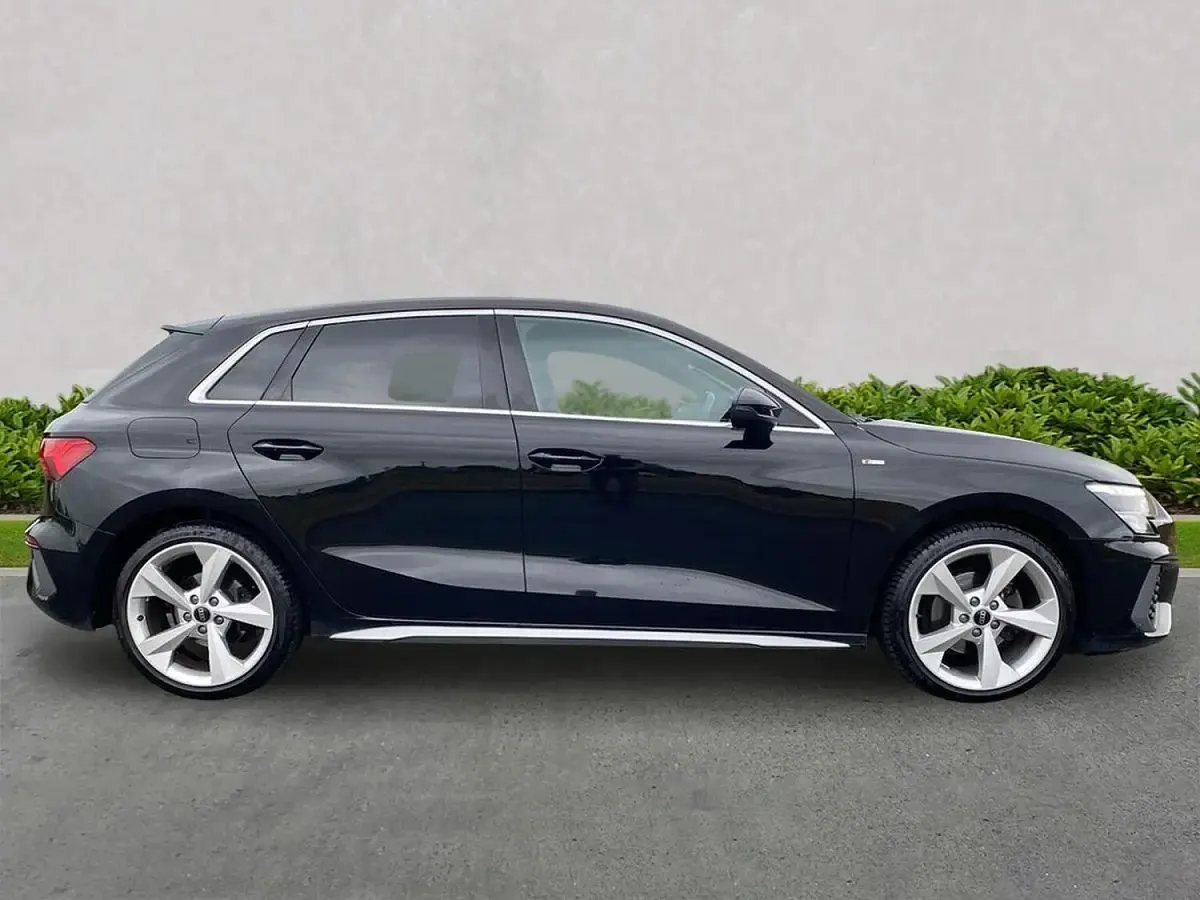 Used Audi A3 Sportback S-Line 150 HP (110 kW) 2024 Black Hatchback