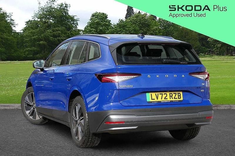 Used Skoda Enyaq iV ecoSuite 150 kW (204 HP) 2023 Blue SUV