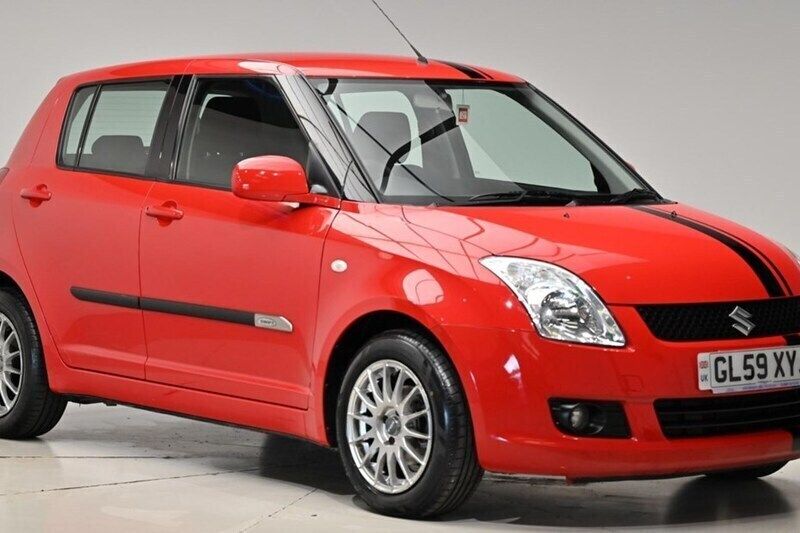 Red Used 2010 Suzuki Swift SZ3 Hatchback | £3,580 (Fair price) - Image 1/1