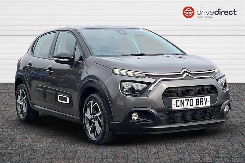 Paint metallic grey Used 2021 Citroën C3 Flair Hatchback | £9,100 (Good price) - Image 1/4