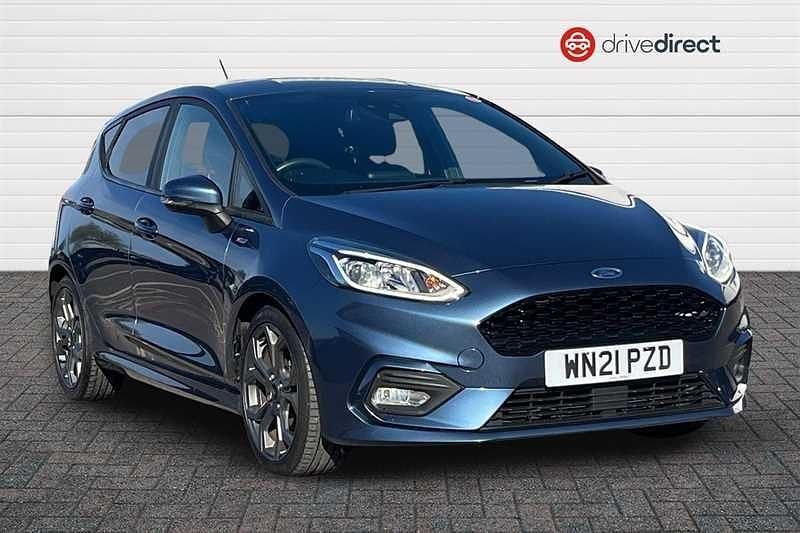 Used Ford Fiesta ST-Line 2021 Blue Hatchback