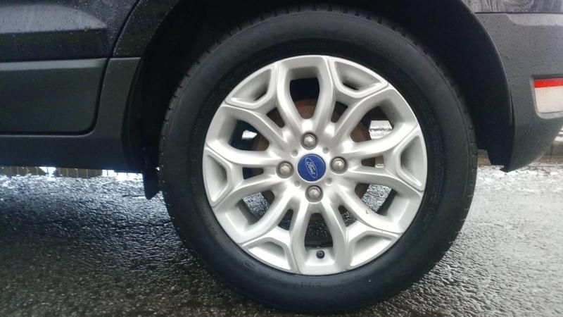 Used Ford Ecosport Zetec 95 HP (69 kW) 2017 Black SUV