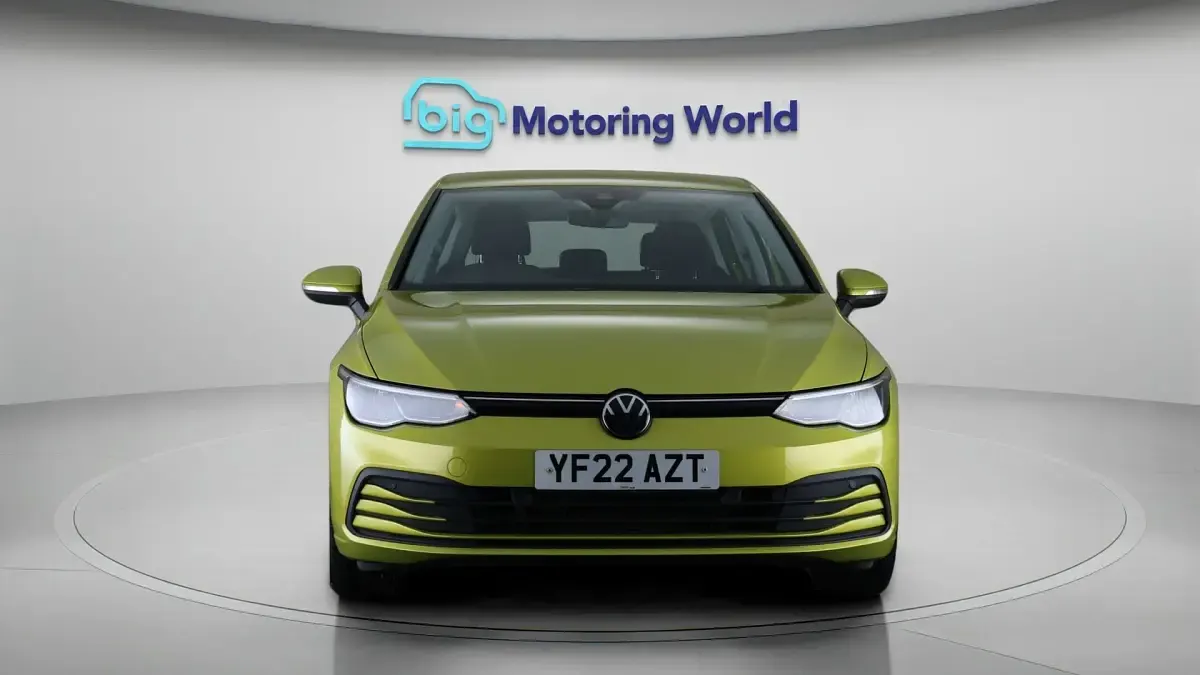 Used VW Golf VIII S 150 HP (110 kW) 2022 Yellow Hatchback