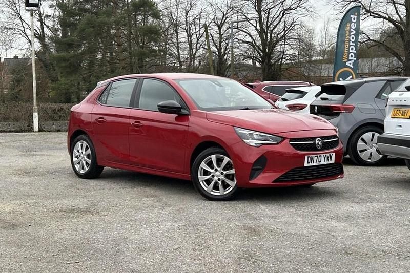 Used Vauxhall Corsa 75 HP (55 kW) 2021 Red Hatchback