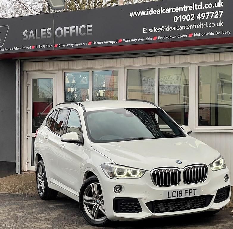 Used BMW X1 M Sport 192 HP (141 kW) 2018 White SUV