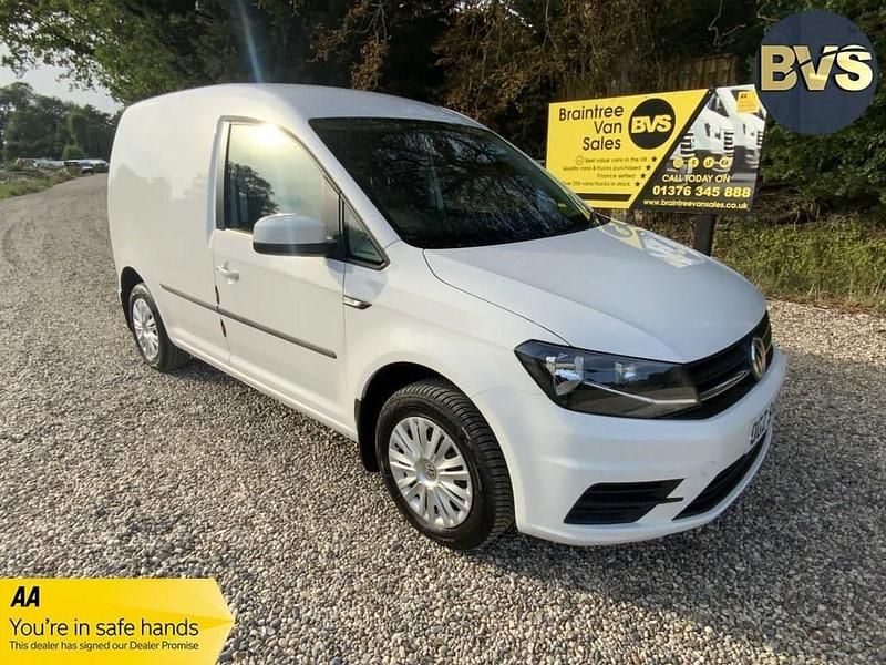 White Used 2019 VW Caddy Trendline MPV | £7,350 (Super price) - Image 1/4