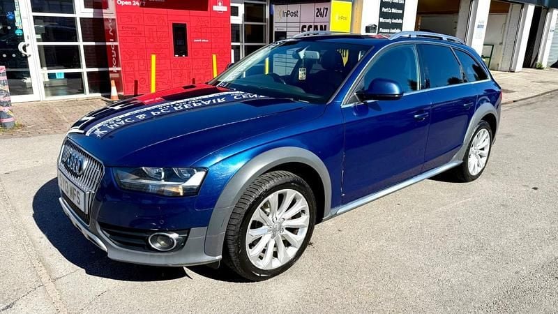 Begagnad Audi A4 Allroad 2013 Blå Kombi