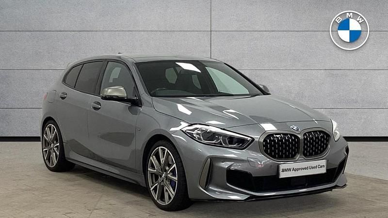 Grey Used 2022 BMW M135 M Sport Hatchback | £28,990 (A bit pricey) - Image 1/4