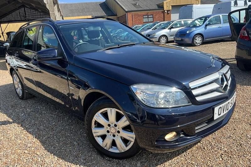 Blue Used 2010 Mercedes C180 Executive Estate | £2,999 (Fair price) - Image 1/1