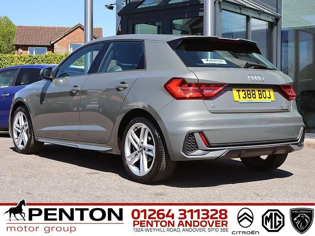 Used Audi A1 Sportback S-Line 116 HP (85 kW) 2019 Grey Hatchback