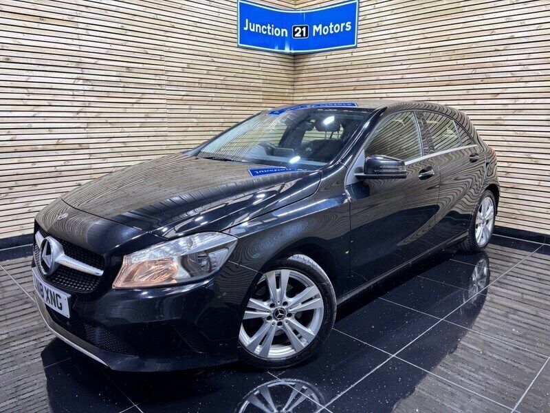 Black Used 2018 Mercedes A200 Hatchback | £8,990 (Good price) - Image 1/4