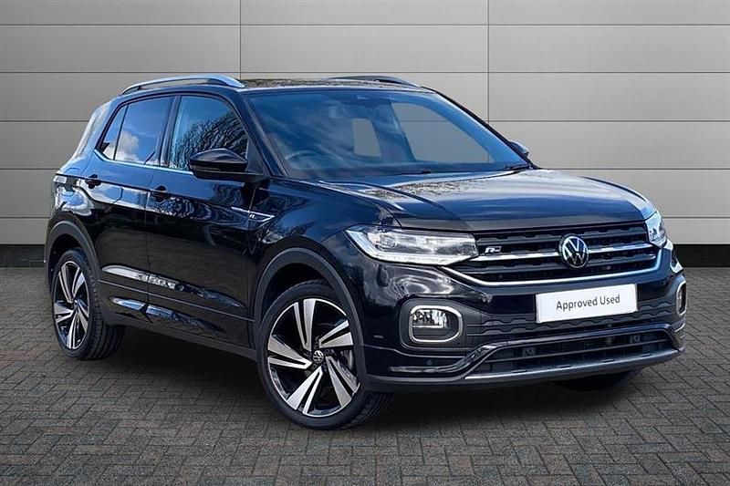 Used VW T-Cross R-line 110 HP (80 kW) 2023 Black SUV