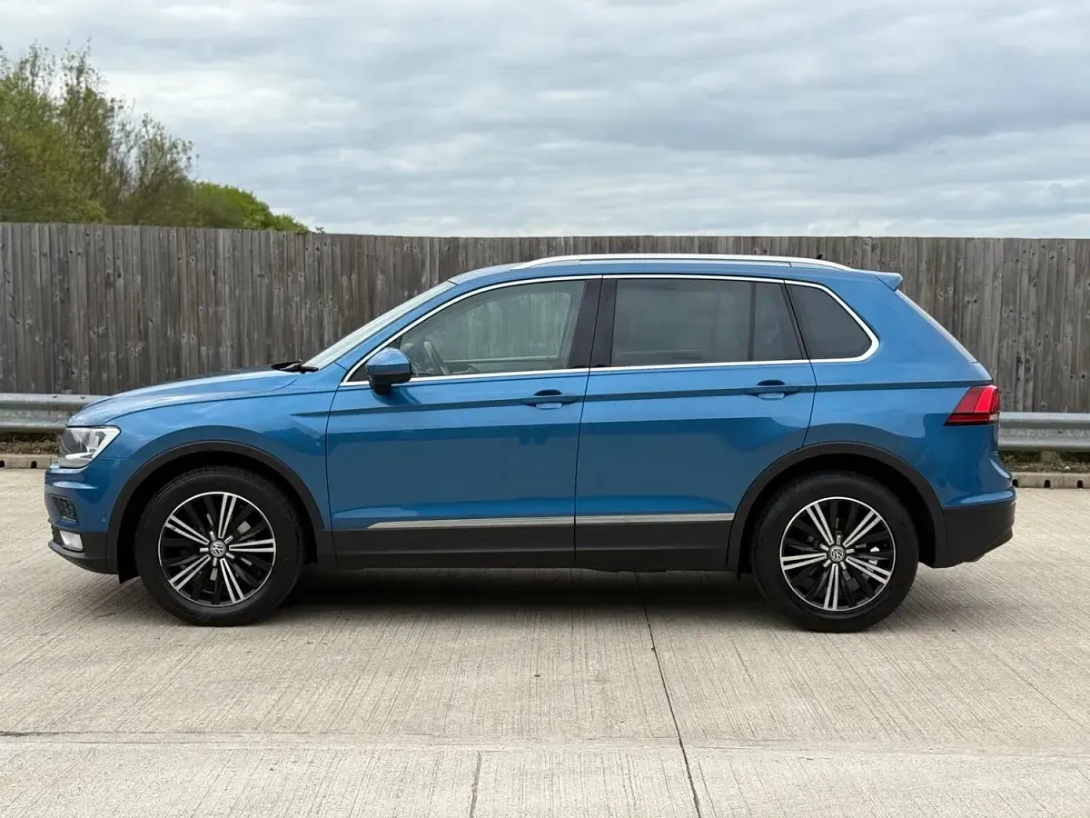 Used VW Tiguan SE 150 HP (110 kW) 2017 Blue SUV