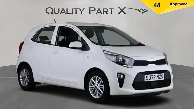 White Used 2022 Kia Picanto 2 Hatchback | £8,875 (Super price) - Image 1/4