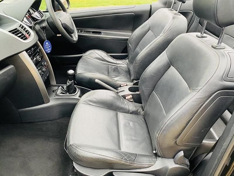 Used Peugeot 207 CC Sport 2009 Black Cabriolet