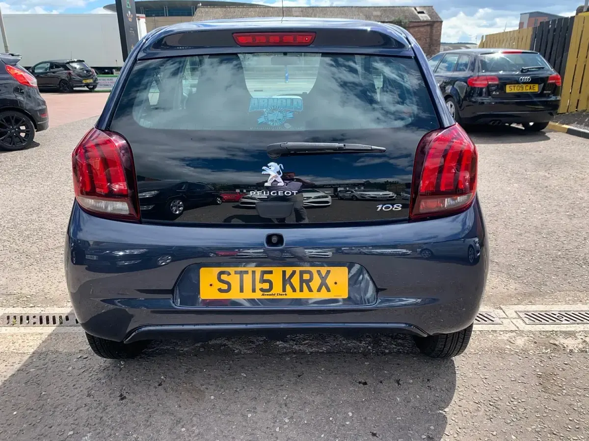 Used Peugeot 108 Active 2015 Blue Hatchback