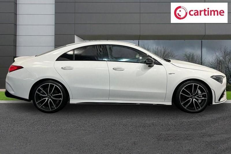 Used Mercedes CLA35 AMG Premium 306 HP (225 kW) 2022 White Coupe
