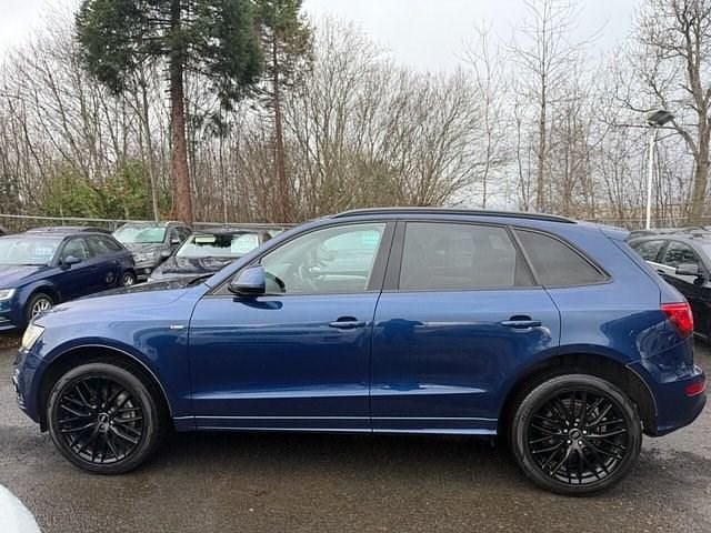 Used Audi Q5 S-line plus 190 HP (139 kW) 2015 Blue SUV