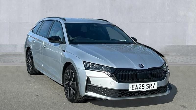 Used Skoda Octavia SportLine 150 HP (110 kW) 2025 Brilliant silver metallic