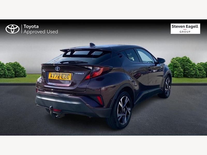 Used Toyota C-HR Design 2022 Mauve/purple SUV