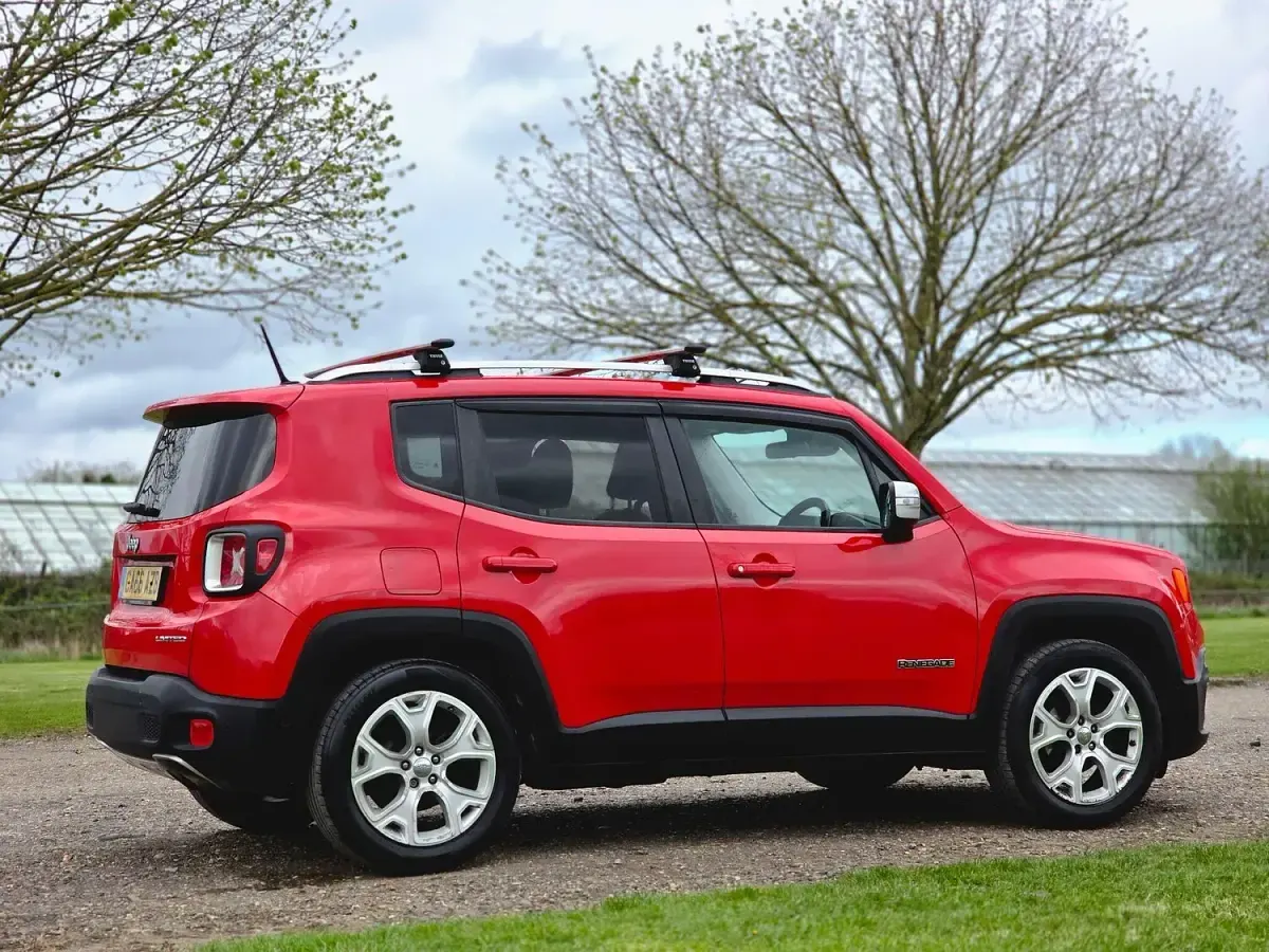 Used Jeep Renegade Limited 170 HP (125 kW) 2017 Red SUV