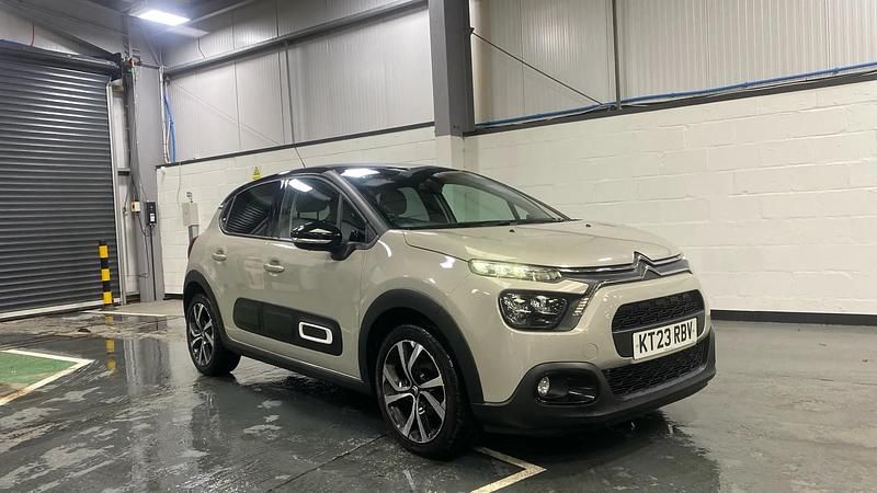 Beige Used 2023 Citroën C3 PureTech Hatchback | £9,498 (Good price) - Image 1/4