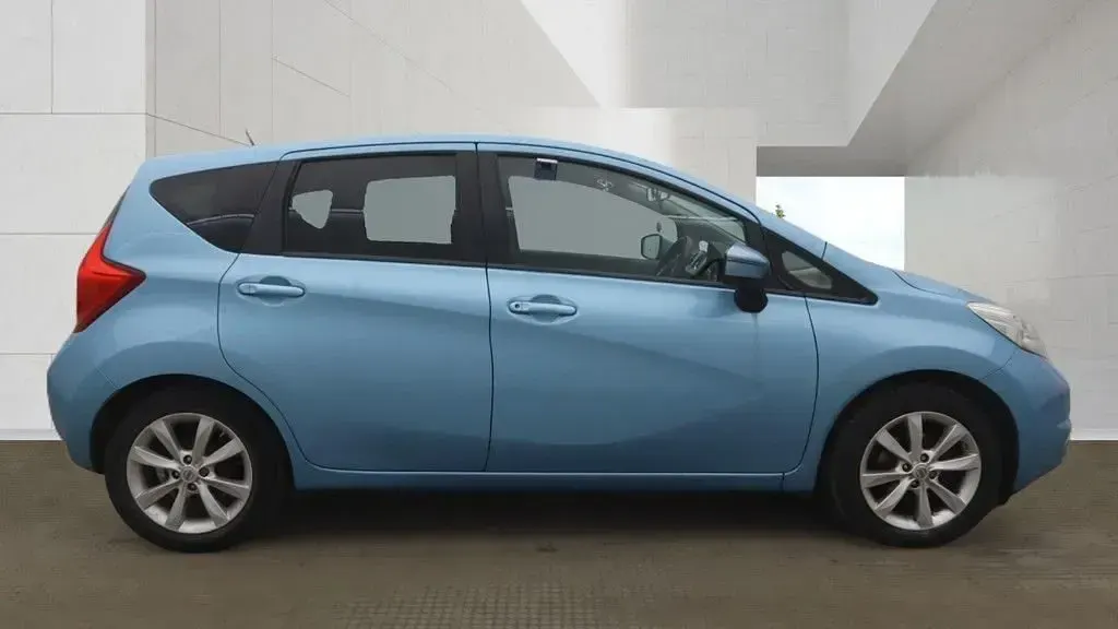 Used Nissan Note Acenta Premium 98 HP (72 kW) 2015 Blue Hatchback