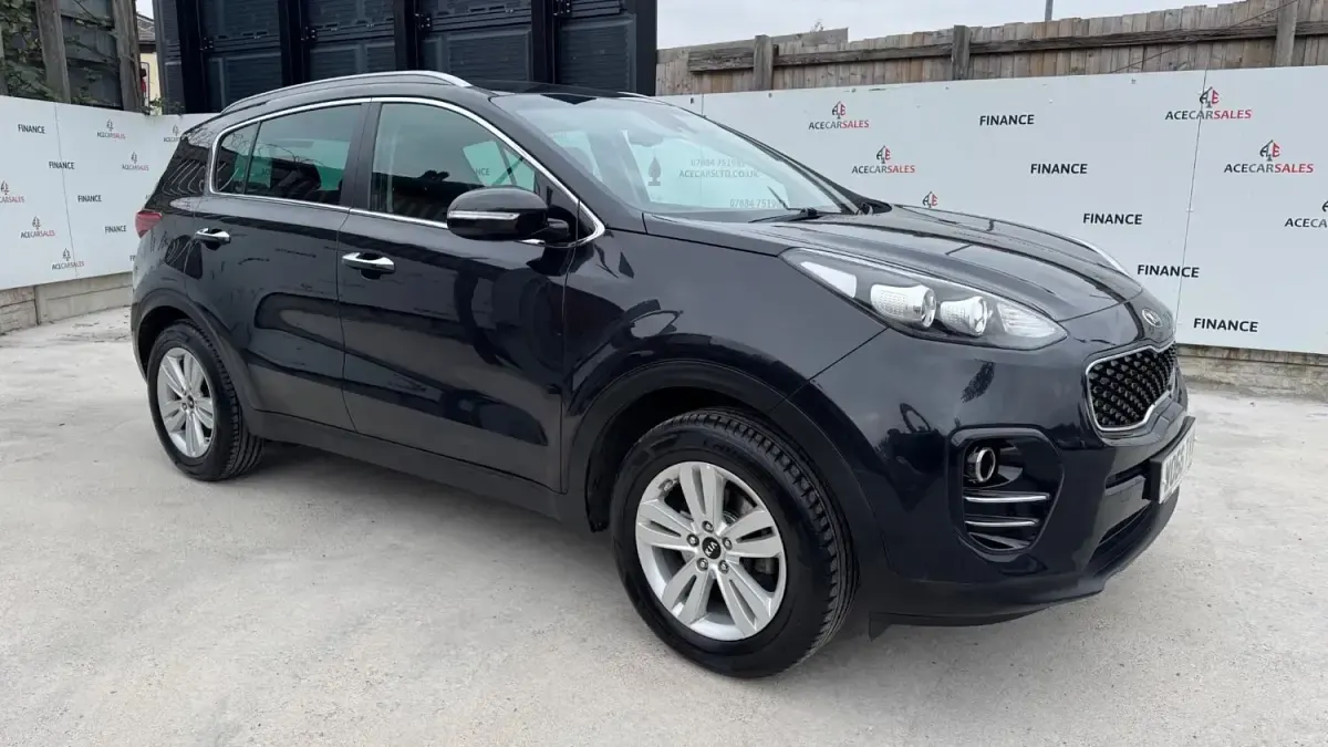 Usado Kia Sportage 177 HP (130 kW) 2017 Preto SUV