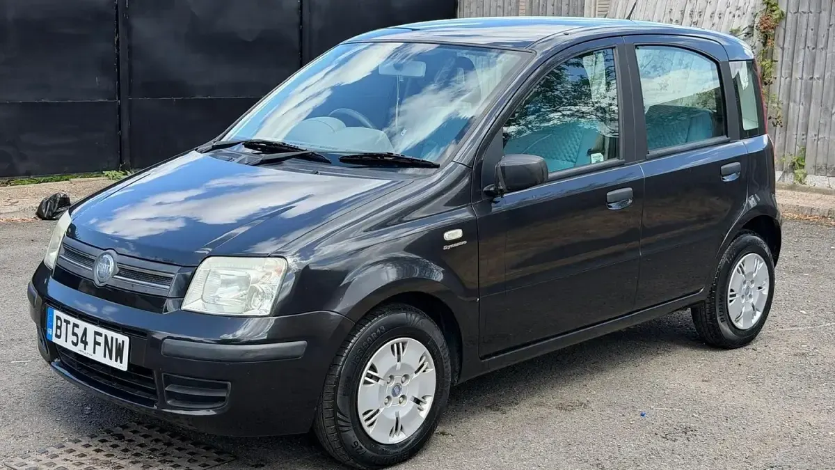 Used Fiat Panda Dynamic 2004 Black Hatchback