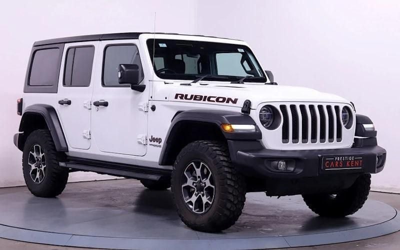 White Used 2023 Jeep Wrangler Rubicon SUV | £41,610 (Fair price) - Image 1/4