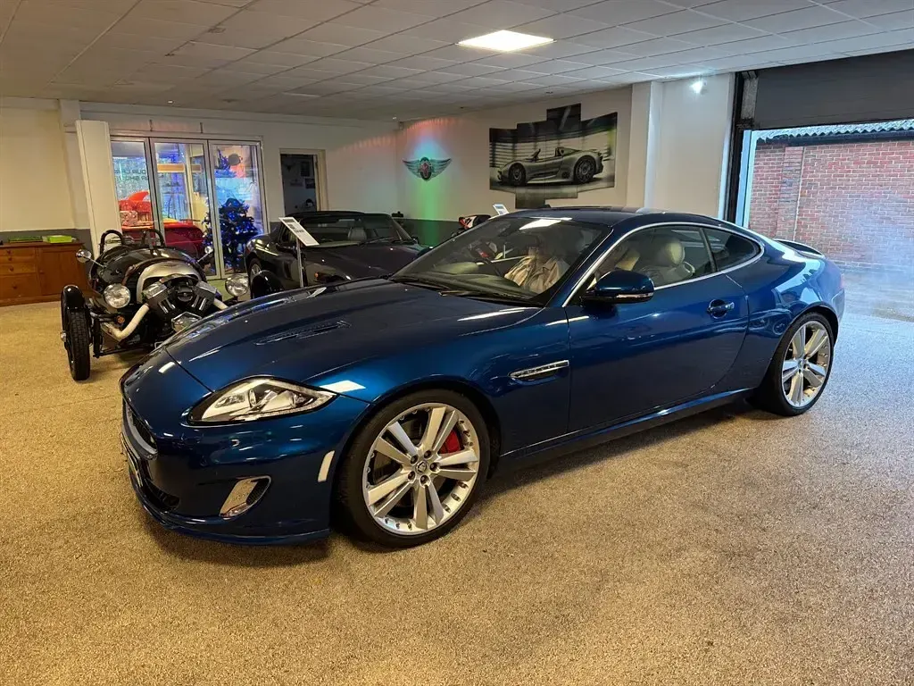 Used Jaguar XK R 2012 Kynate blue Coupe