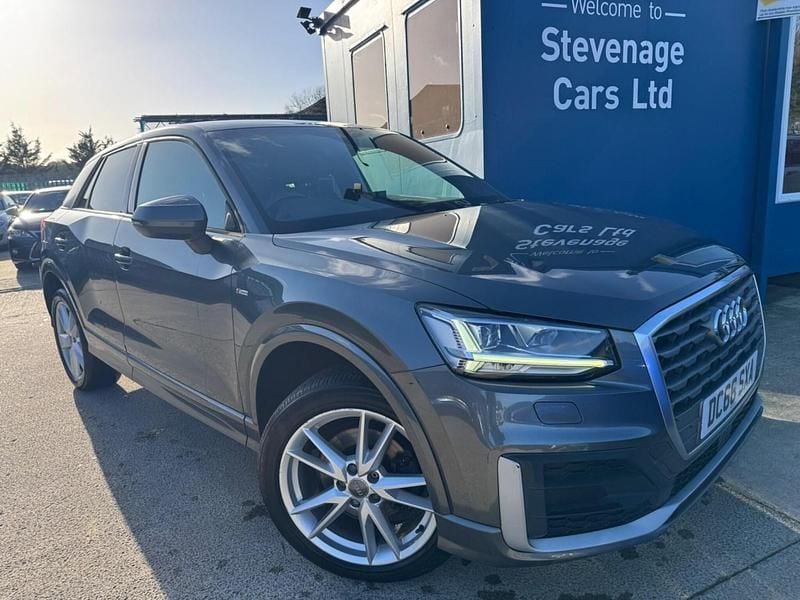 Grey Used 2017 Audi Q2 S-Line SUV | £11,995 (Fair price) - Image 1/4